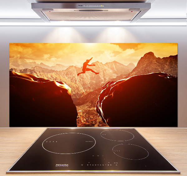 Panel lacobel Skok nad przepaścią