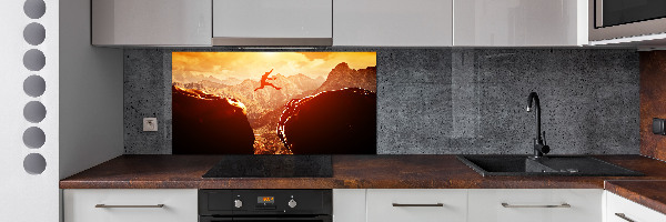 Panel lacobel Skok nad przepaścią