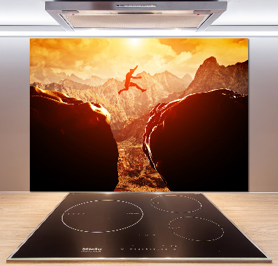 Panel lacobel Skok nad przepaścią