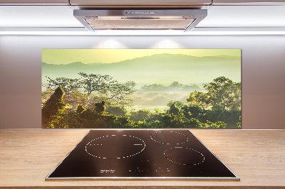 Spatplaat keuken jungle