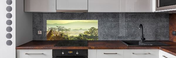 Spatplaat keuken jungle