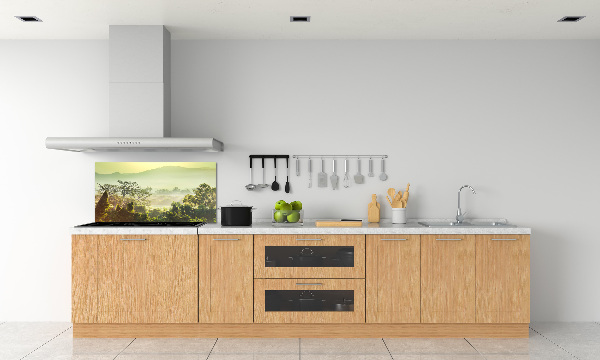 Spatplaat keuken jungle