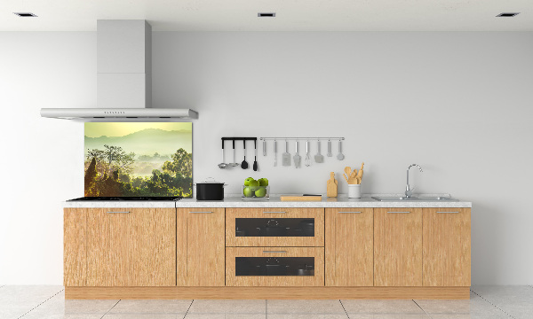 Spatplaat keuken jungle