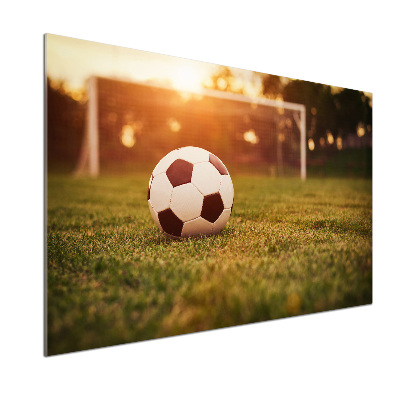 Panel do kuchni Piłka na murawie