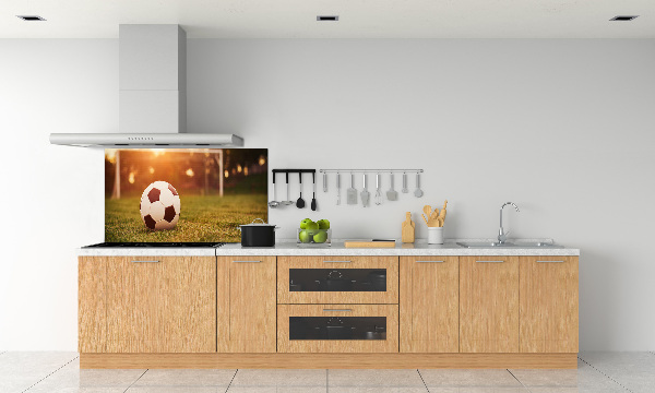 Panel do kuchni Piłka na murawie