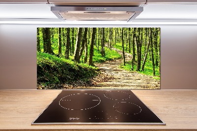 Keuken achterwand Pad in het bos