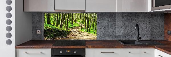 Keuken achterwand Pad in het bos