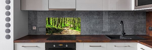 Keuken achterwand Pad in het bos