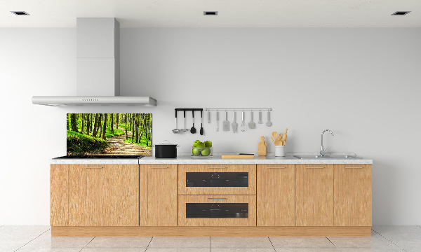 Keuken achterwand Pad in het bos