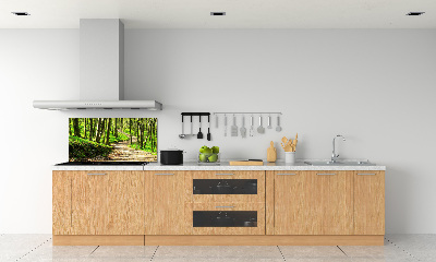 Keuken achterwand Pad in het bos