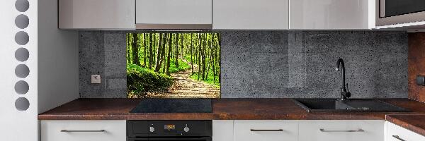 Keuken achterwand Pad in het bos