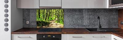 Keuken achterwand Pad in het bos
