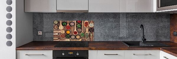 Spatplaat keuken Specerijen en kruiden