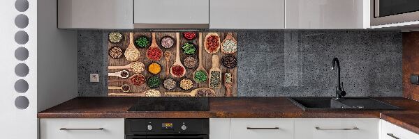 Spatplaat keuken Specerijen en kruiden