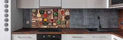 Spatplaat keuken Specerijen en kruiden