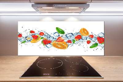 Keuken achterwand Fruit met ijs