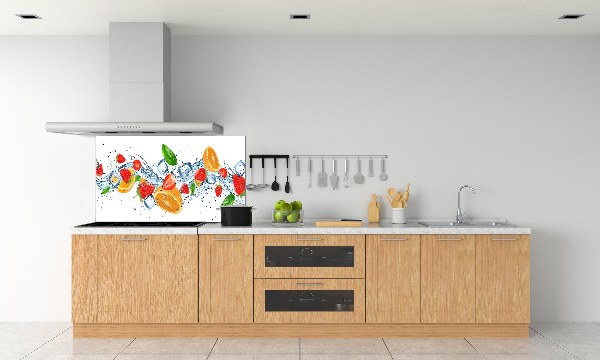 Keuken achterwand Fruit met ijs