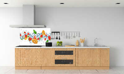 Keuken achterwand Fruit met ijs