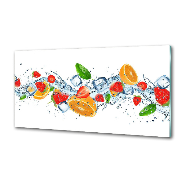 Keuken achterwand Fruit met ijs