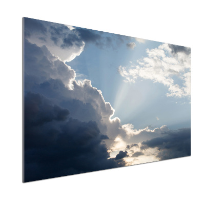 Panel do kuchni Chmury na niebie