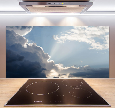 Achterwand keuken Wolken aan de hemel