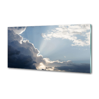 Achterwand keuken Wolken aan de hemel