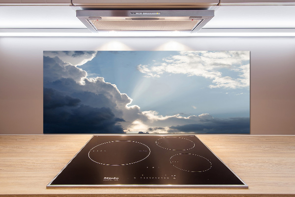 Panel do kuchni Chmury na niebie