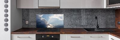 Achterwand keuken Wolken aan de hemel