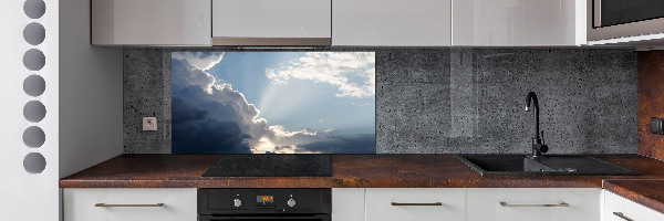 Achterwand keuken Wolken aan de hemel