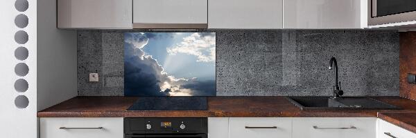 Achterwand keuken Wolken aan de hemel