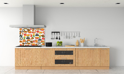 Achterwand keuken Fastfood