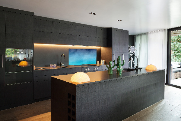 Keuken achterwand Rook
