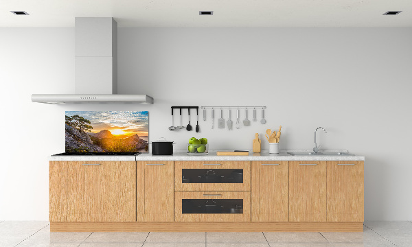 Keuken achterwand Zonsondergang