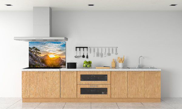Keuken achterwand Zonsondergang