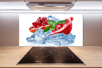 Panel do kuchni Granat z lodem