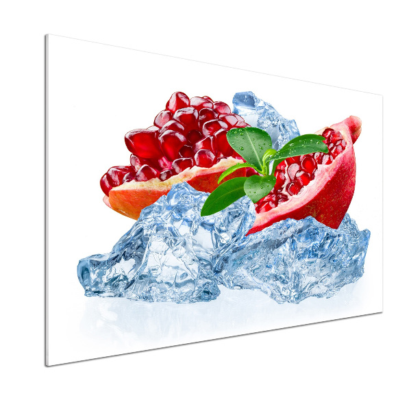 Panel do kuchni Granat z lodem