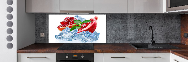 Panel do kuchni Granat z lodem