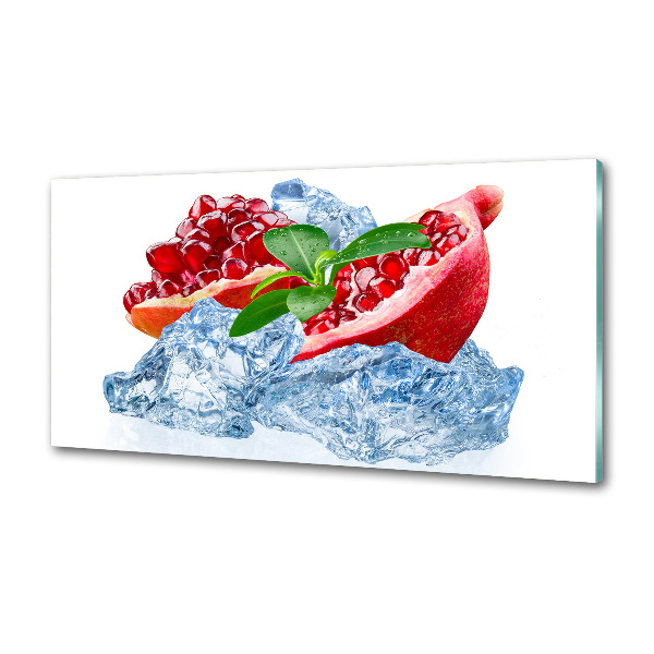 Panel do kuchni Granat z lodem