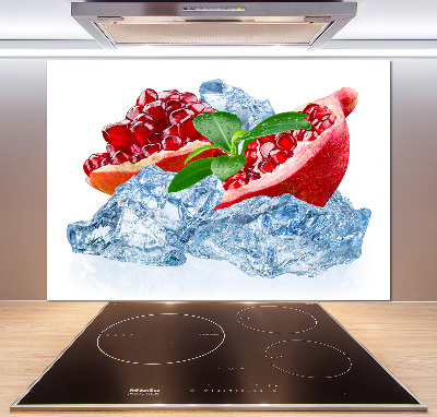 Panel do kuchni Granat z lodem