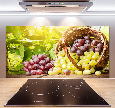 Panel lacobel Winogrona w koszyku