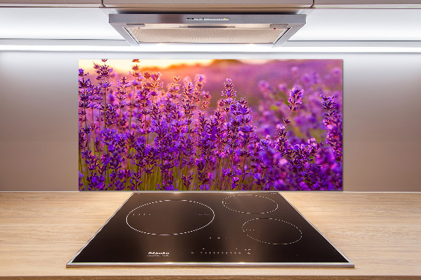 Keuken achterwand Lavendelveld