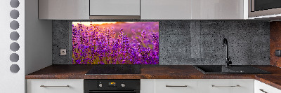 Keuken achterwand Lavendelveld