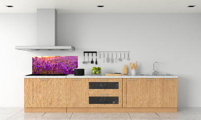 Keuken achterwand Lavendelveld