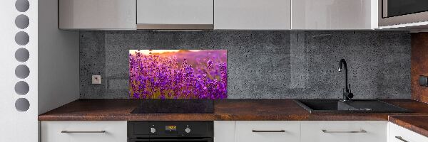 Keuken achterwand Lavendelveld