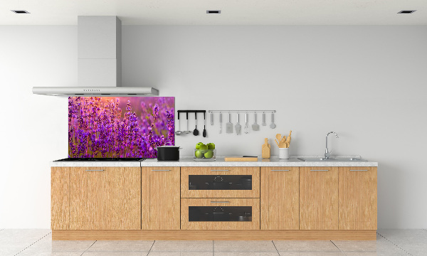 Keuken achterwand Lavendelveld