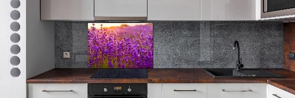 Keuken achterwand Lavendelveld