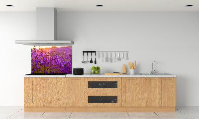 Keuken achterwand Lavendelveld