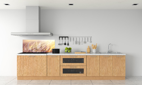 Achterwand keuken Hoog gras