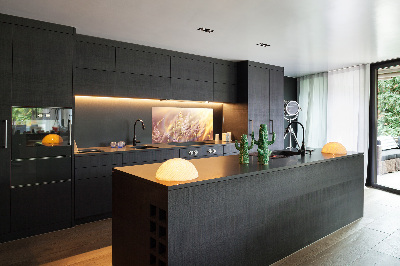 Achterwand keuken Hoog gras