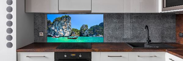 Achterwand keuken Boten Thailand